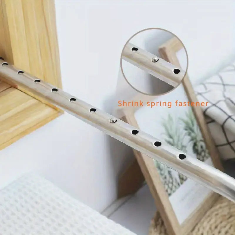 (Buy 1 Get 1 Free) Retractable Shoe Rack, Drying Racks | Shoe Socks Towel Hanging Clothes Drying Rack for Balcony Windows | Adjustable Cloth Hanger (Stainless Steel)