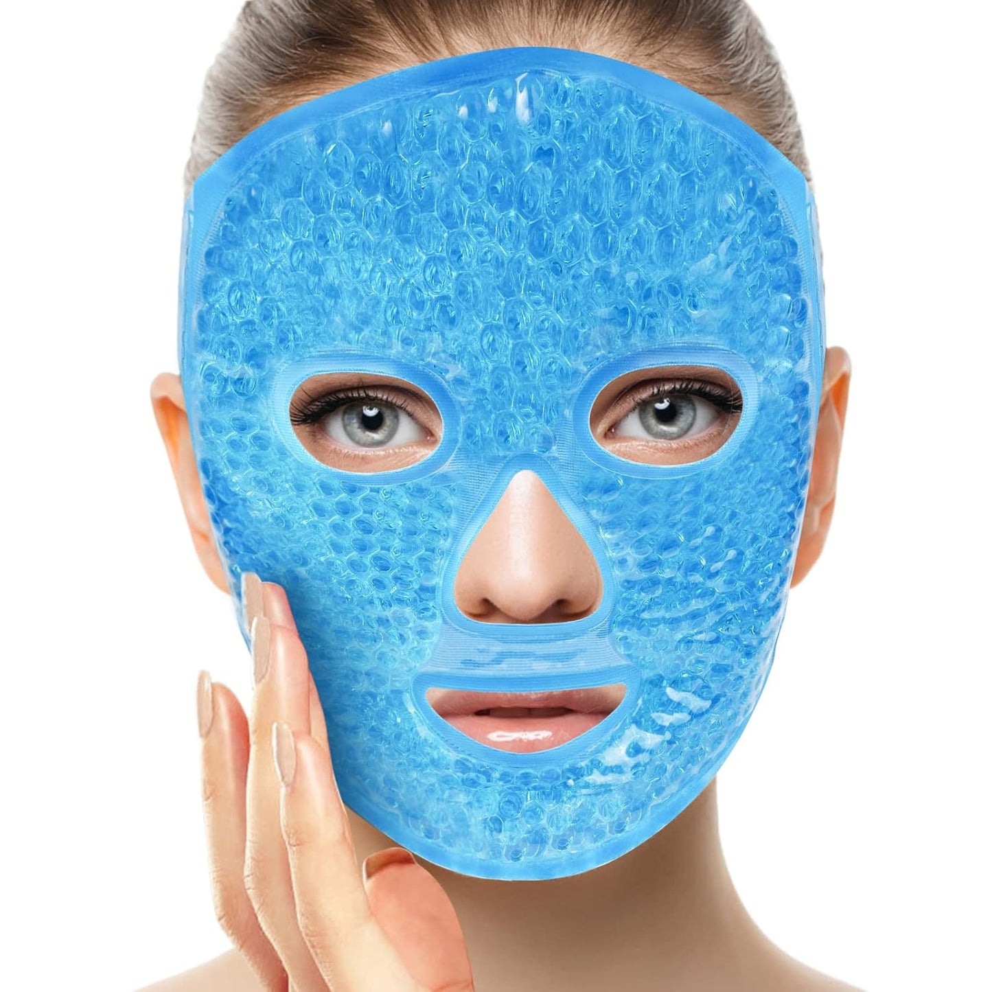 (Free Eye Mask) Face Ice Pack Reduce Face Puff, Dark Circles