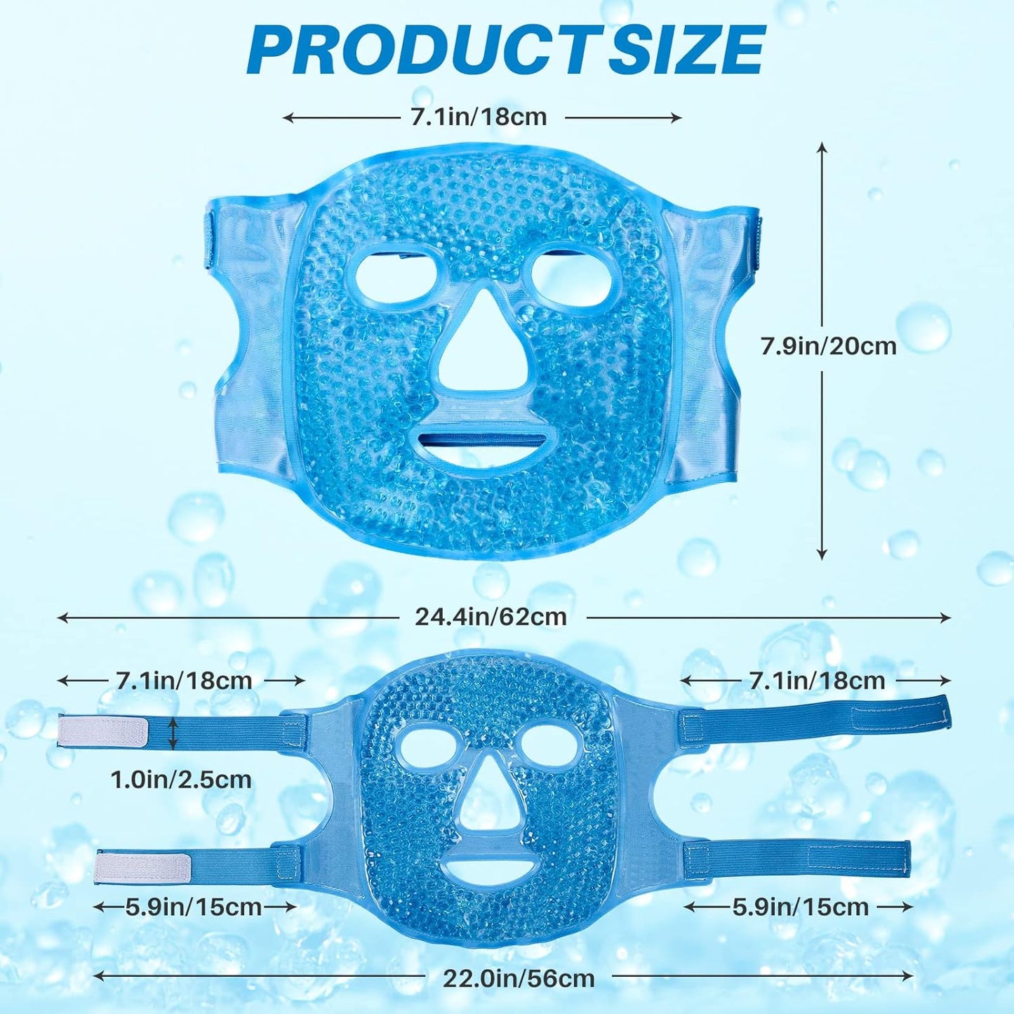 (Free Eye Mask) Face Ice Pack Reduce Face Puff, Dark Circles