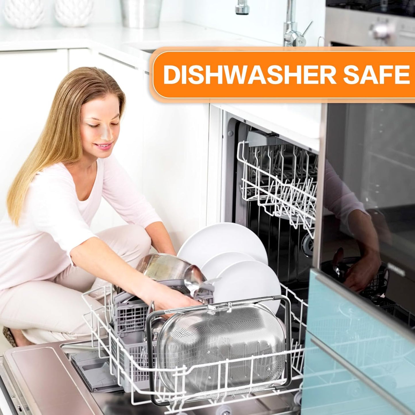 Drain Basket for Kitchen Sink, Collapsible Sink Drain Basket Safe to Use Kitchen Tool for Rinsing for Vegetables for Washing for Fruits'