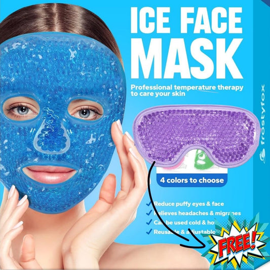 (Free Eye Mask) Face Ice Pack Reduce Face Puff, Dark Circles